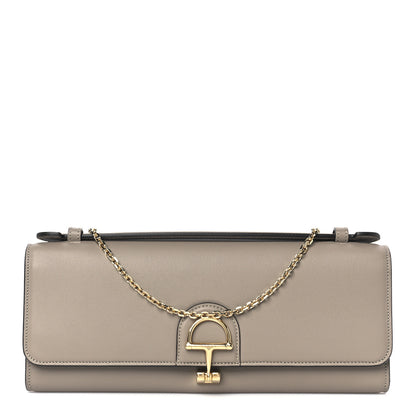 Gucci Calfskin Gucci 73 Clutch Dove Grey 1 of 11
