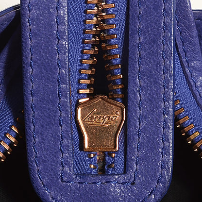 Balenciaga Agneau Giant 21 Rose Gold Hardware Part Time Bleu Lavande 9 of 11