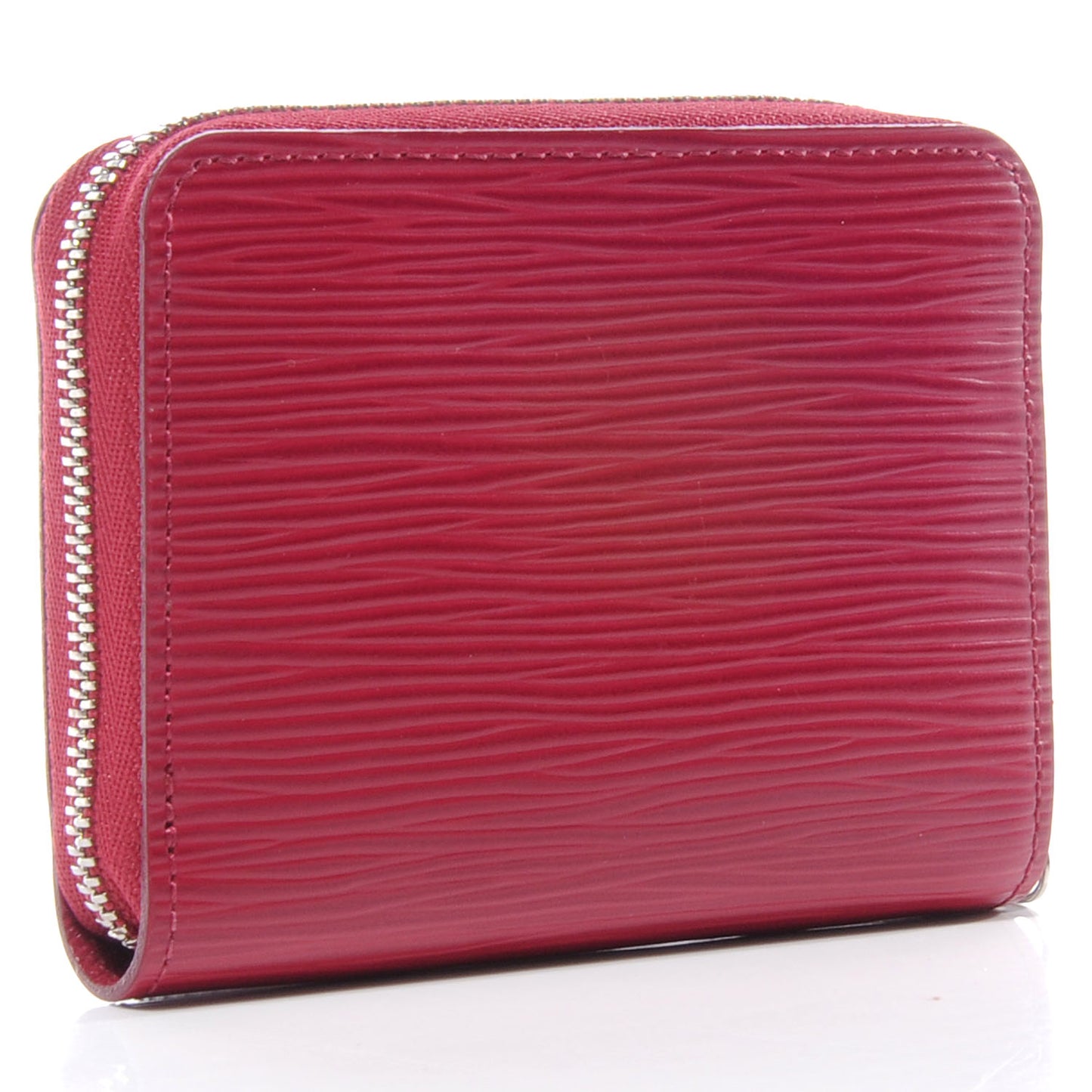 Epi Zippy Coin Purse Fuchsia