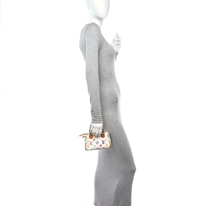 Louis Vuitton Monogram Multicolor Mini Sac HL Speedy White 2 of 14