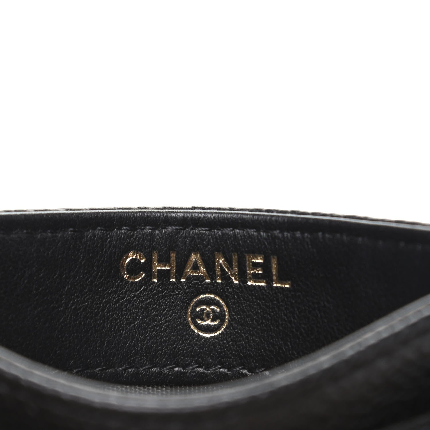 Chanel Caviar Quilted Filigree Card Holder Black 6 of 8