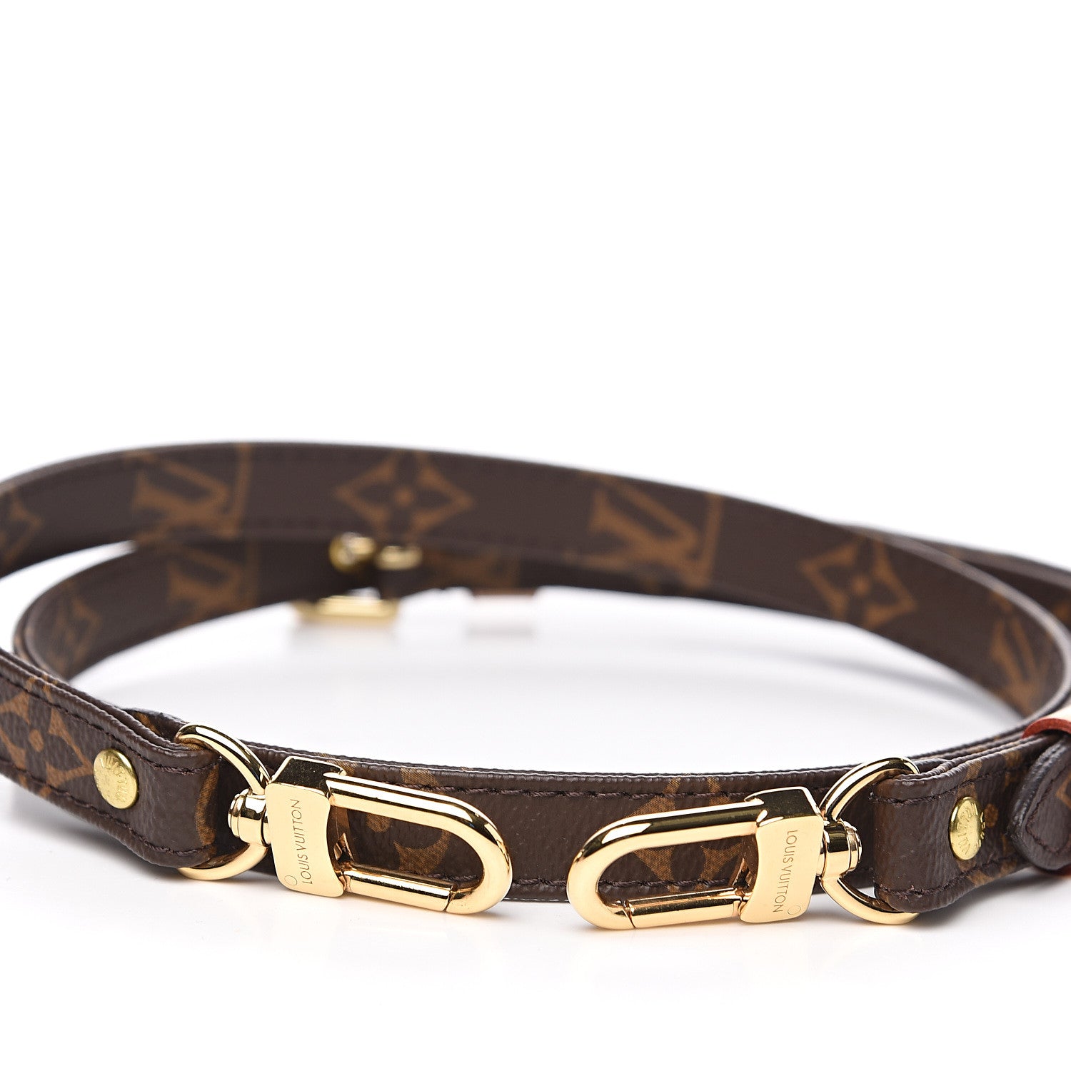 Louis Vuitton Monogram 16mm Adjustable Shoulder Strap 3 of 4