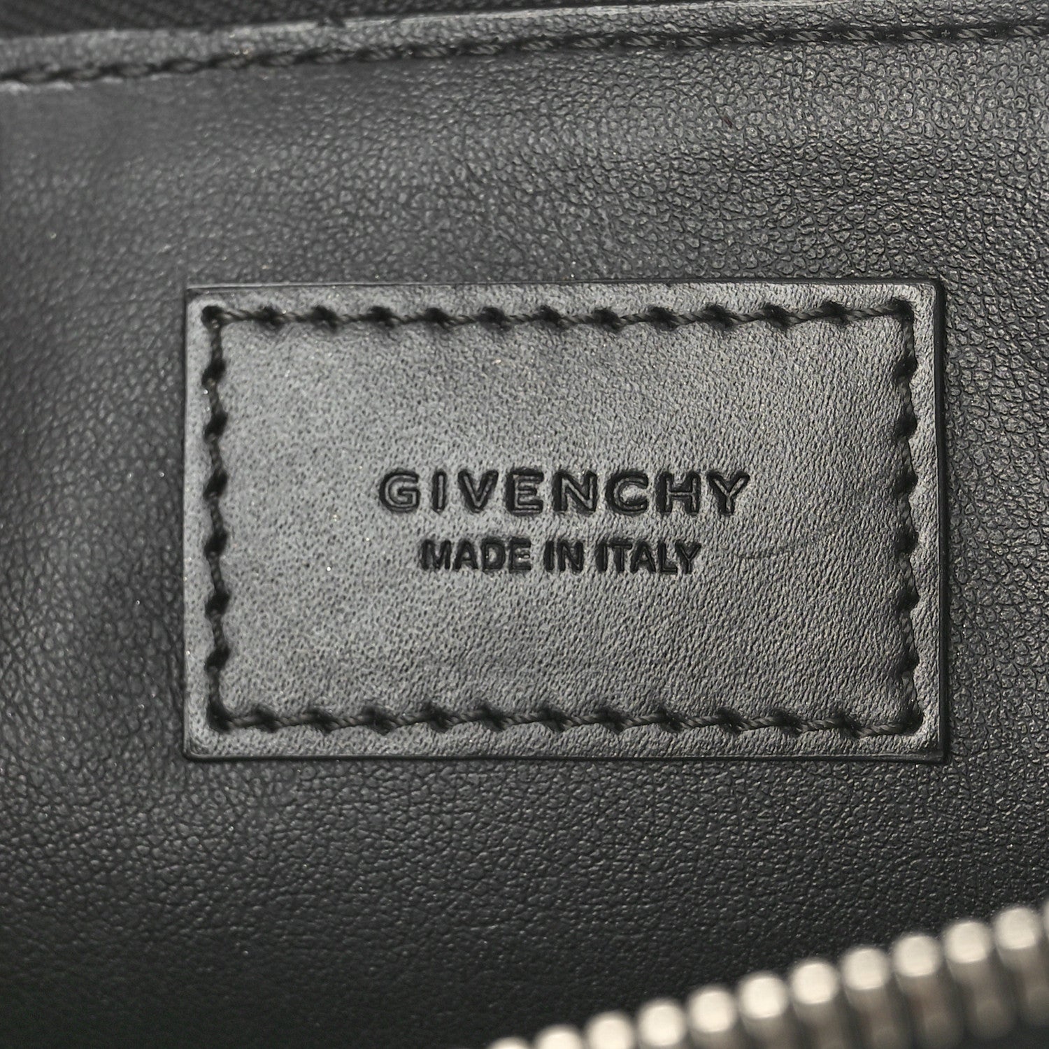 Givenchy Smooth Calfskin Large Star Pouch Black 6 of 9