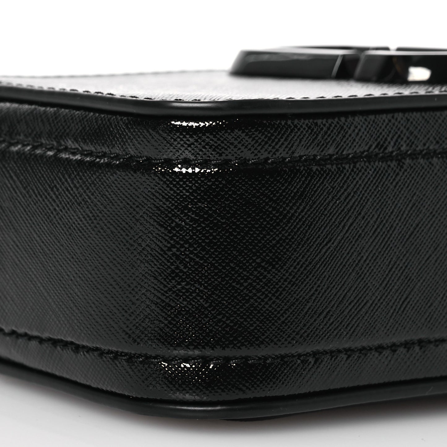 Saffiano Snapshot Camera Bag Black