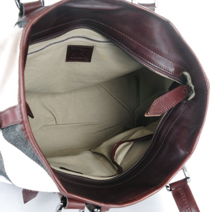 Burberry Canvas Mega Check Lowry Brown 5 of 9