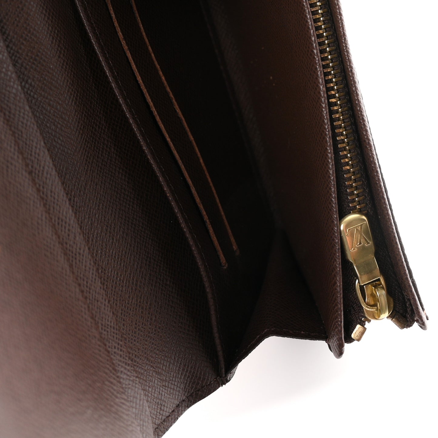 Damier Ebene Porte-Monnaie Billets Tresor Wallet
