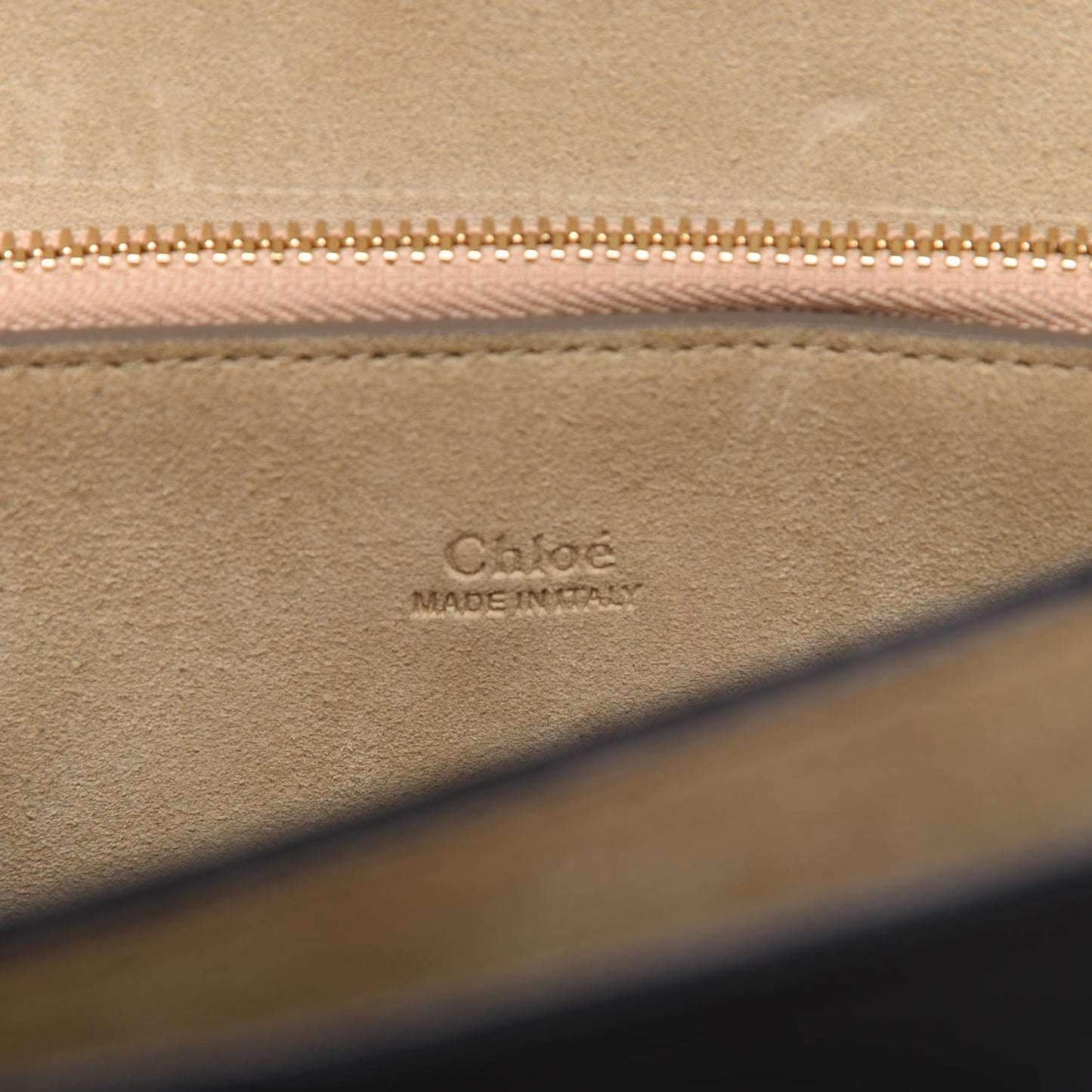 Suede Calfskin Medium Faye Shoulder Bag Black