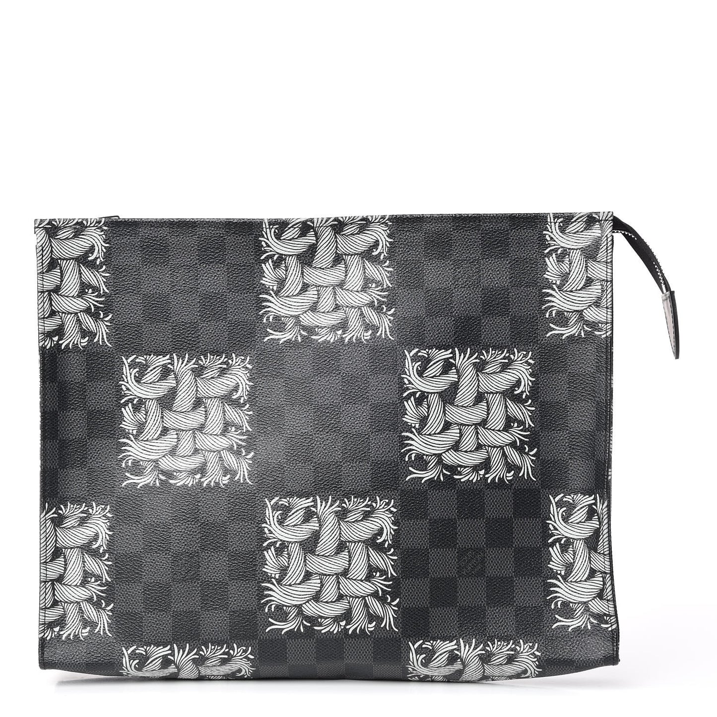 Damier Graphite Rope Pochette Voyage White