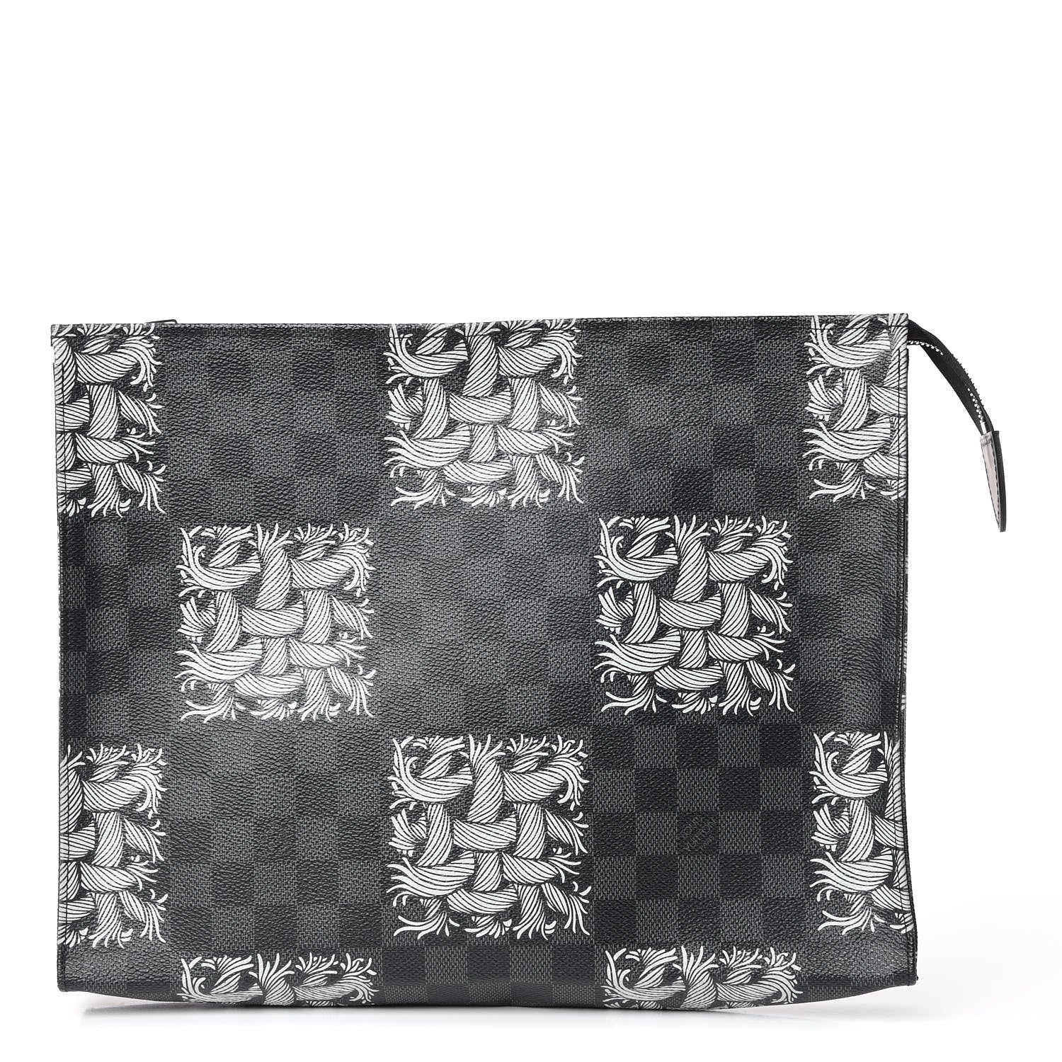 Louis Vuitton Damier Graphite Rope Pochette Voyage White 1 of 9