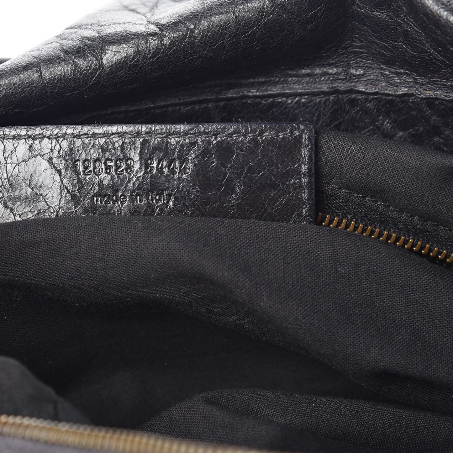 Chevre Classic Hardware Twiggy Black
