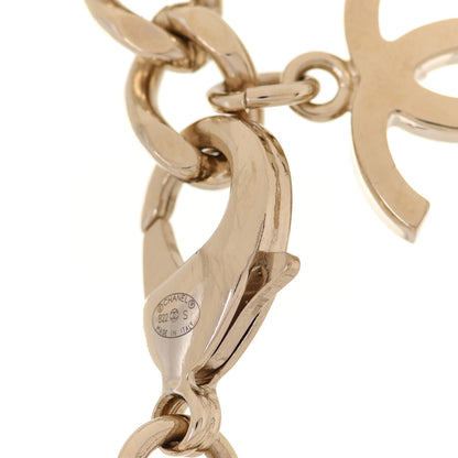 Chanel Pearl Crystal CC Chain Choker Necklace Gold 5 of 6