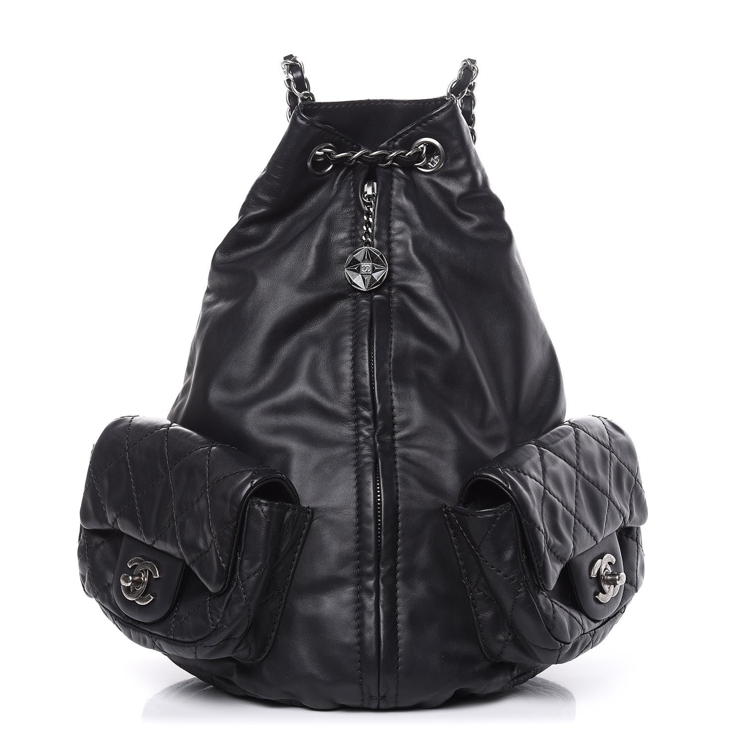 Chanel Calfskin Large Backpack Is Back Black 1 of 7