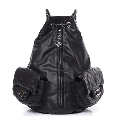 Chanel Calfskin Large Backpack Is Back Black 1 of 7