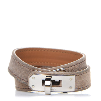Hermes Veau Doblis Kelly Double Tour Bracelet S 1 of 6