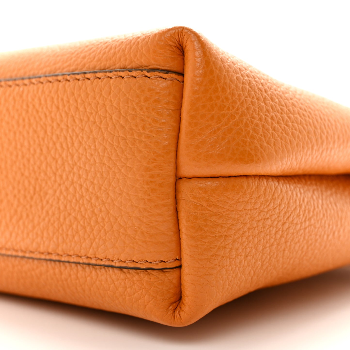 Tumbled Calfskin Gancini Mini Bag Olivello
