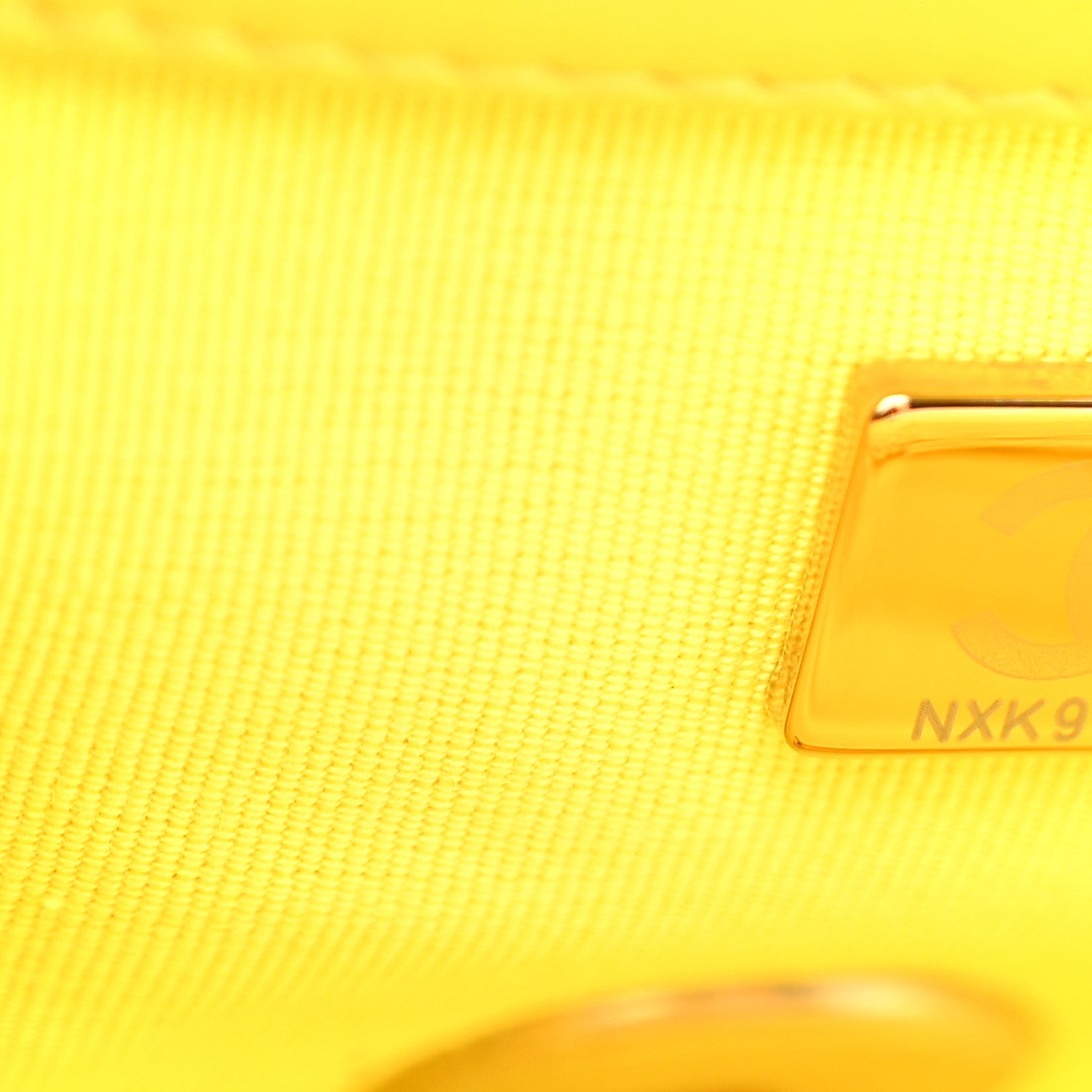 Chanel Tweed Quilted Medium Chanel 19 Flap Yellow 6 of 9