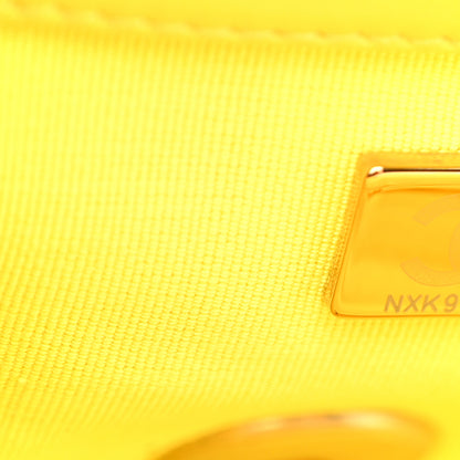 Chanel Tweed Quilted Medium Chanel 19 Flap Yellow 6 of 9