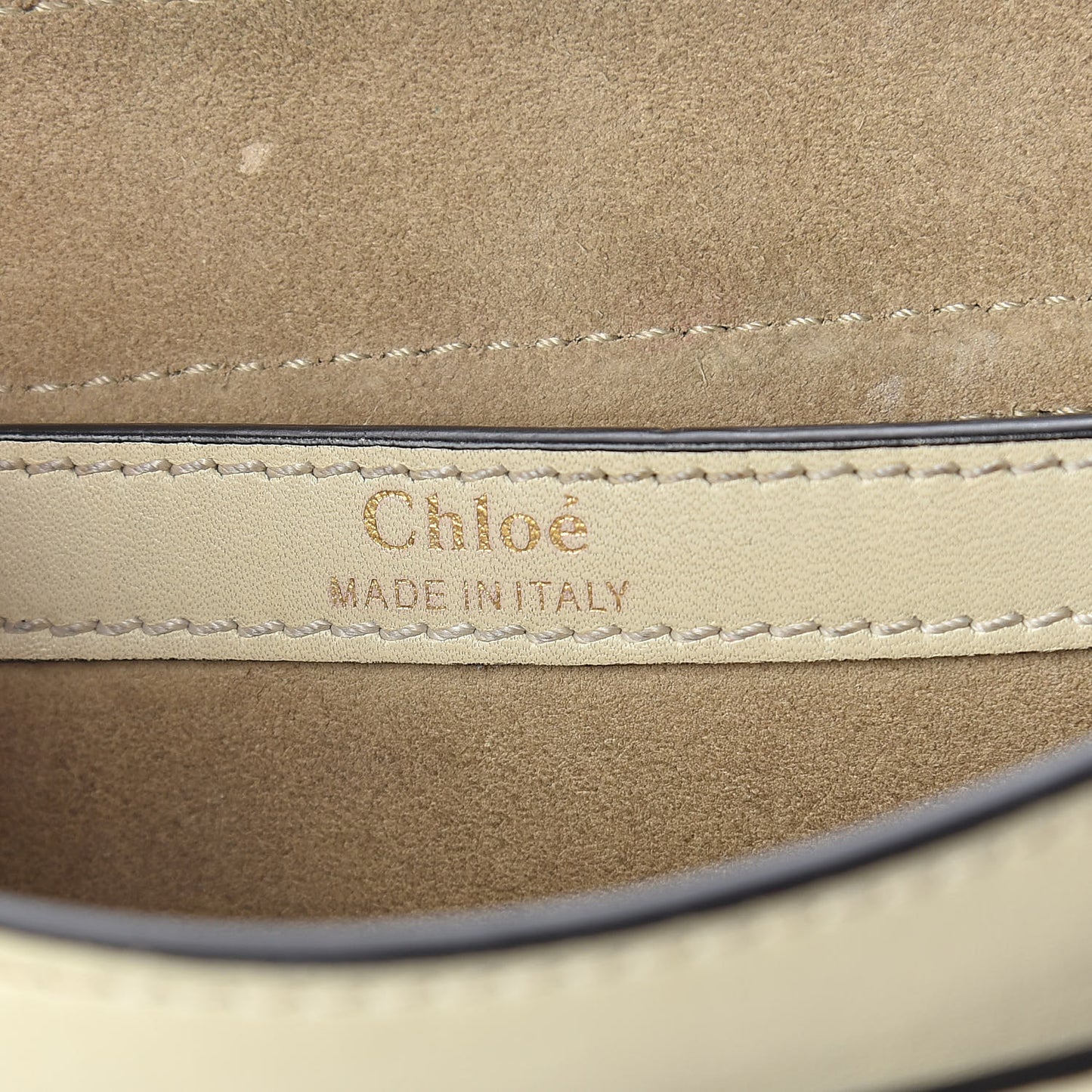 Calfskin Small Hudson Shoulder Bag Lace White