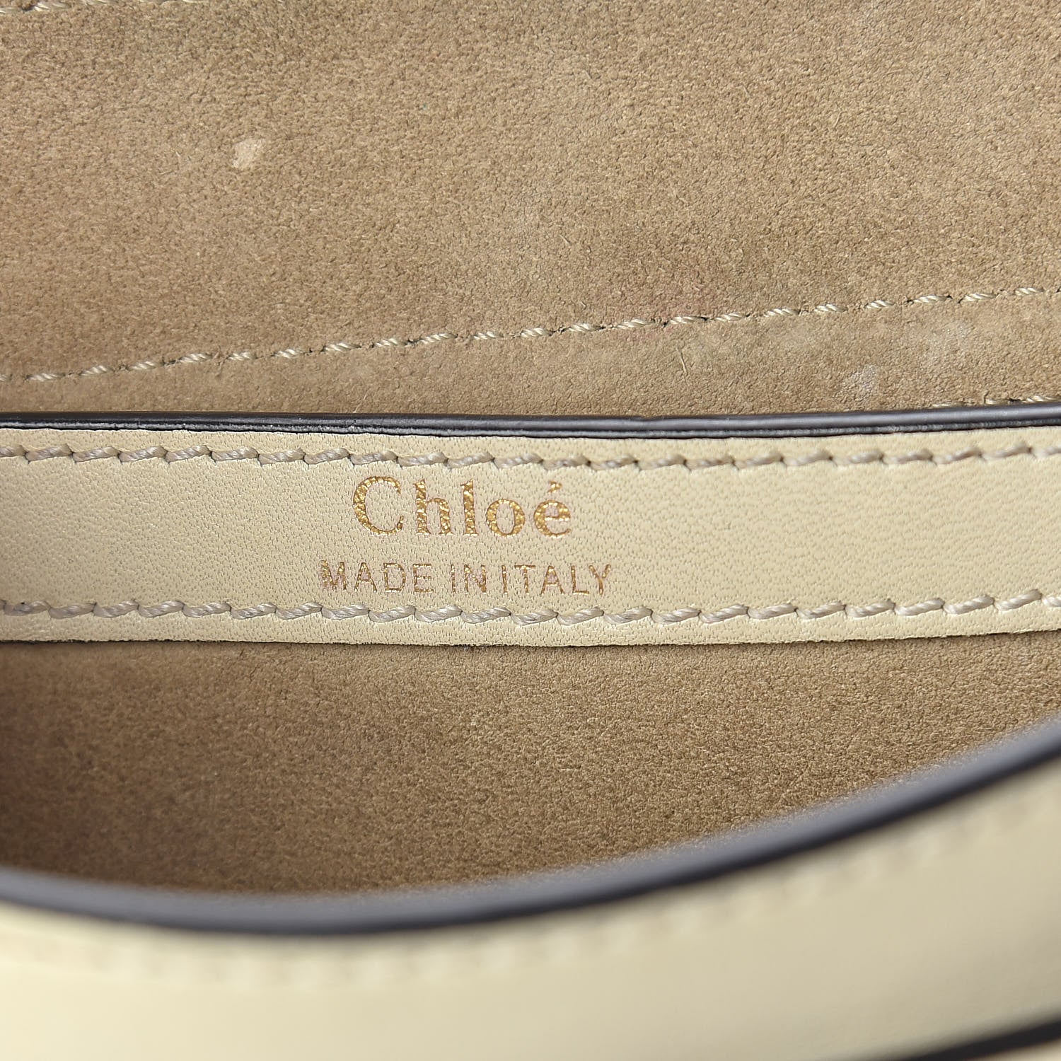 Chloe Calfskin Small Hudson Shoulder Bag Lace White 6 of 8