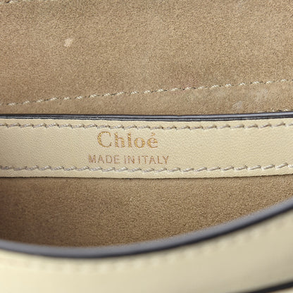 Chloe Calfskin Small Hudson Shoulder Bag Lace White 6 of 8
