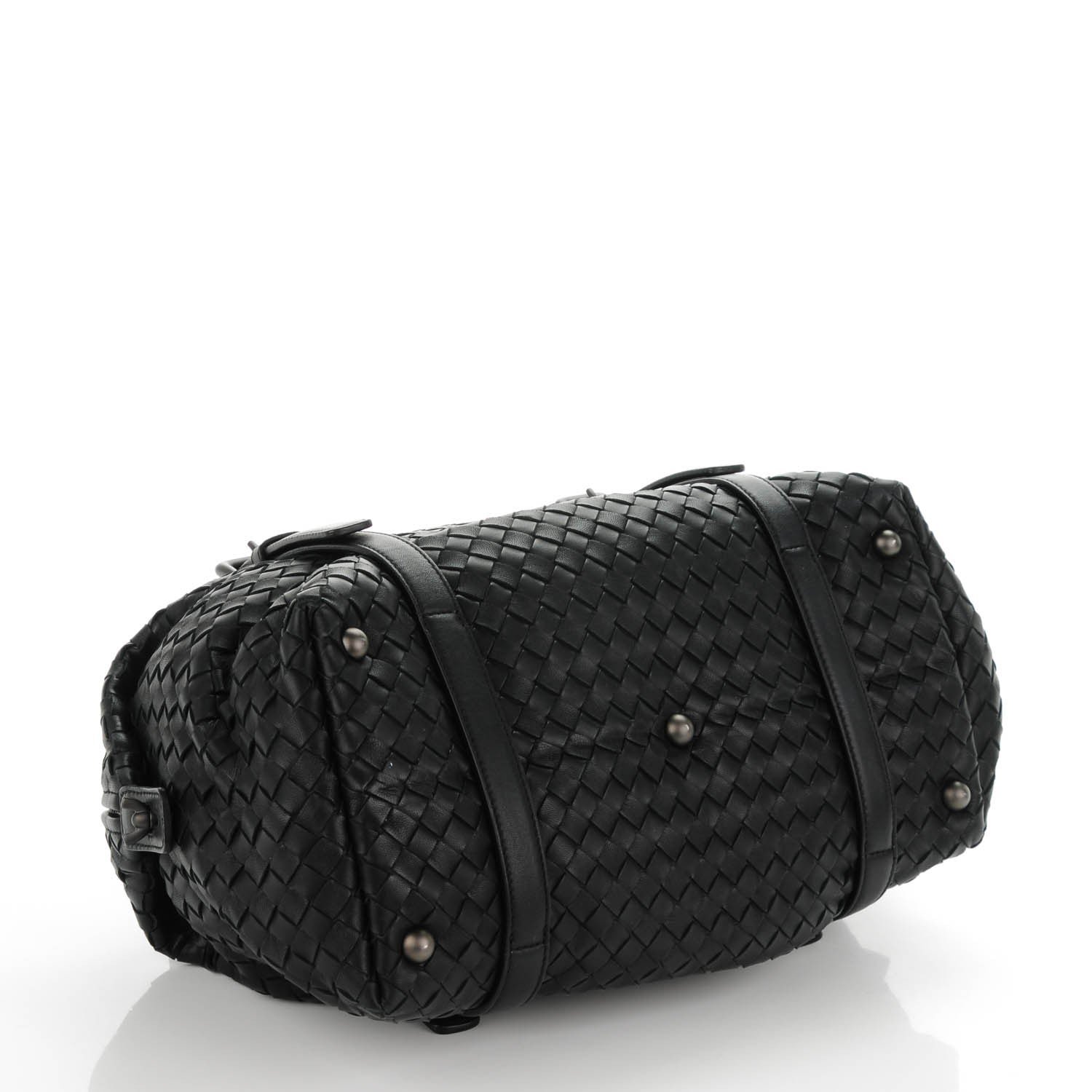 Bottega Veneta Nappa Intrecciato Montaigne Nero Black 4 of 8