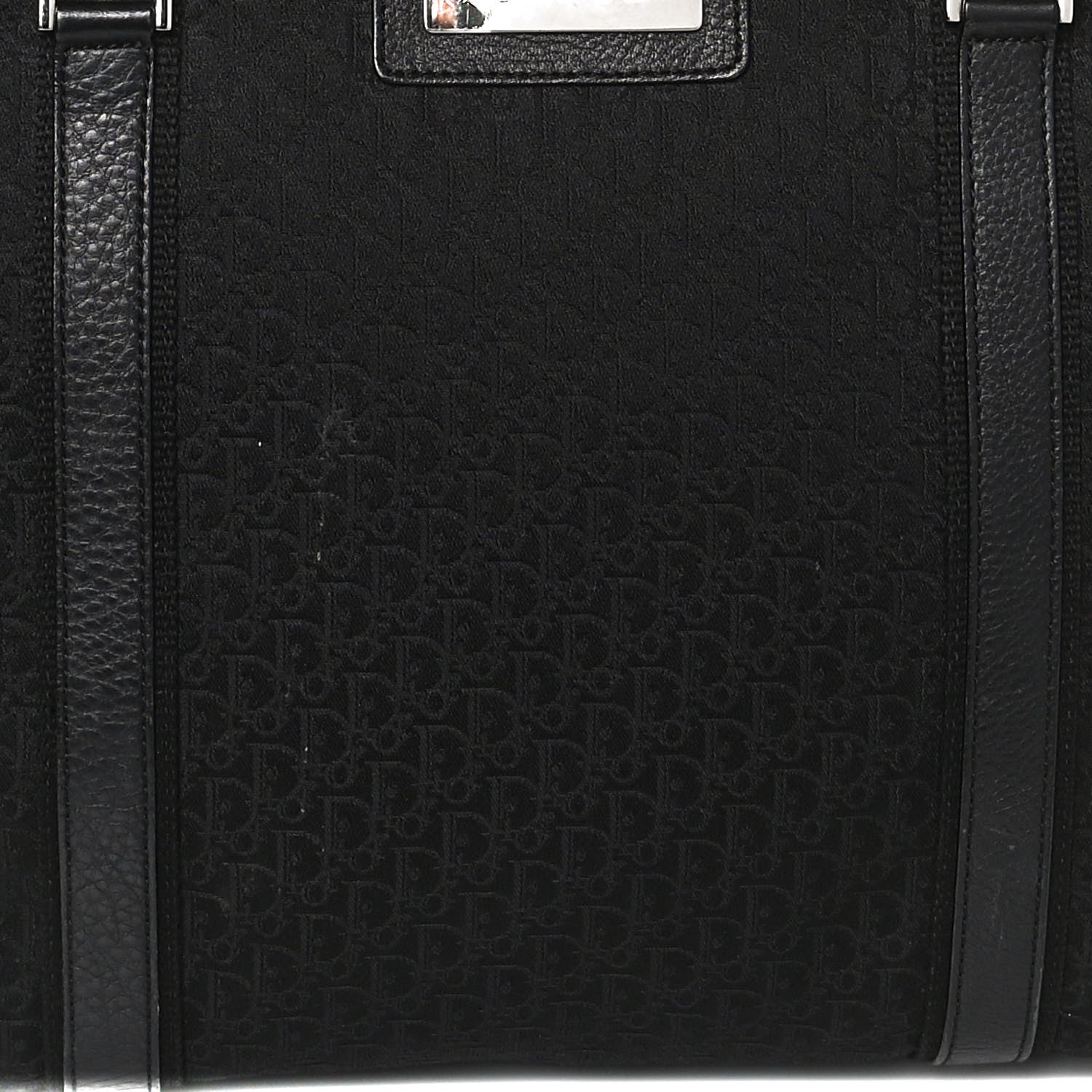 Christian Dior Monogram Vintage Flowers Dome Bag Black 14 of 14