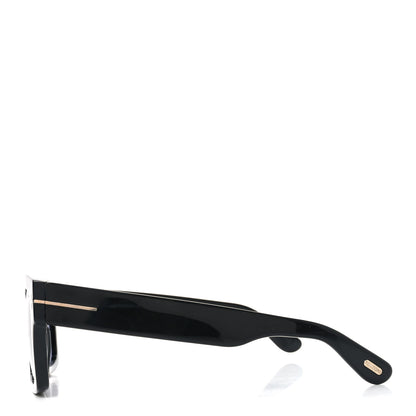 Tom Ford Acetate Fausto Sunglasses TF711 Black 3 of 7