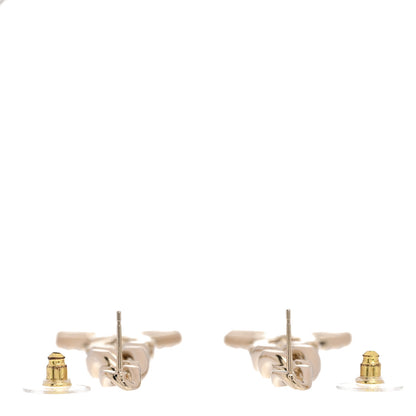 Chanel Metal Crystal CC Vendome CC Dangle Earrings Gold 3 of 5