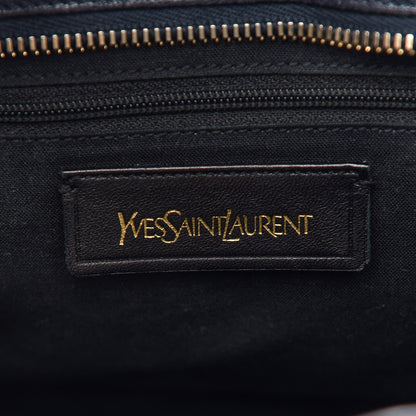 Saint Laurent Sheepskin Small Cabas ChYc Navy 6 of 9