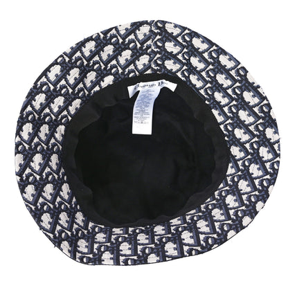 Christian Dior Camouflage Logo Bucket Hat 57 Blue 4 of 7