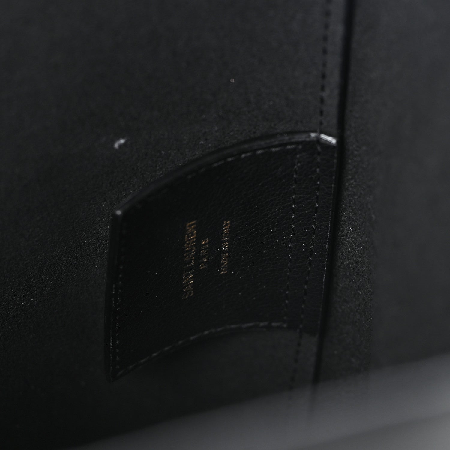Saint Laurent Calfskin Toy Shopping Tote Black 6 of 13