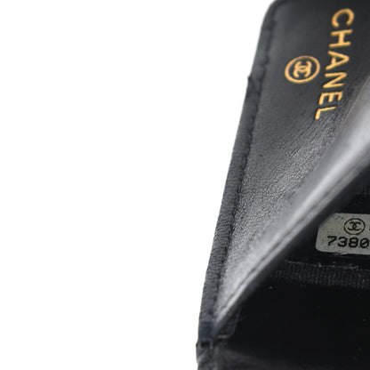 Chanel Caviar Timeless CC Card Holder Wallet Black 8 of 8
