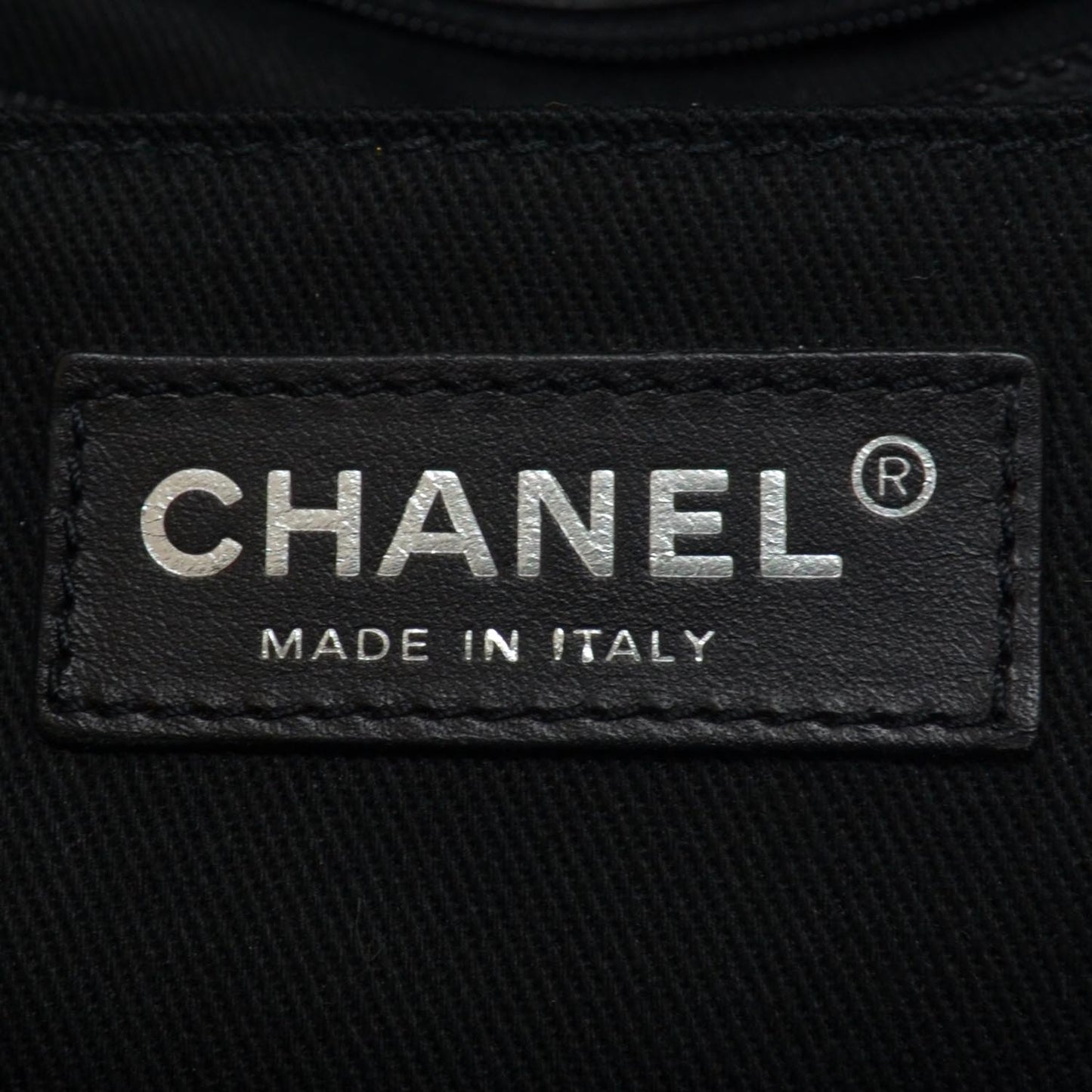 Vinyl Quilted In the Business Flap Bag Black