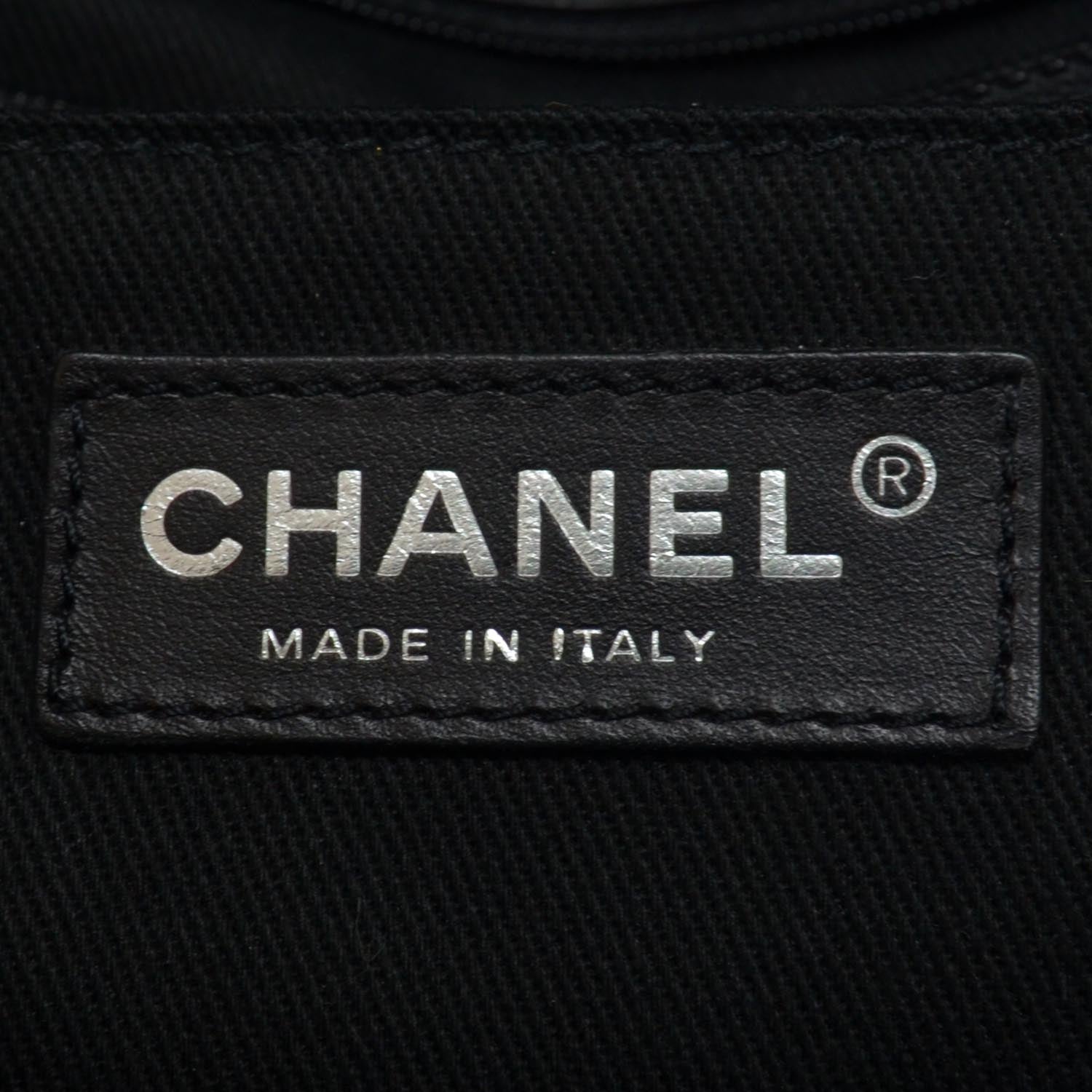 Chanel Vinyl Quilted In the Business Flap Bag Black 6 of 10