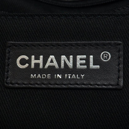 Chanel Vinyl Quilted In the Business Flap Bag Black 6 of 10