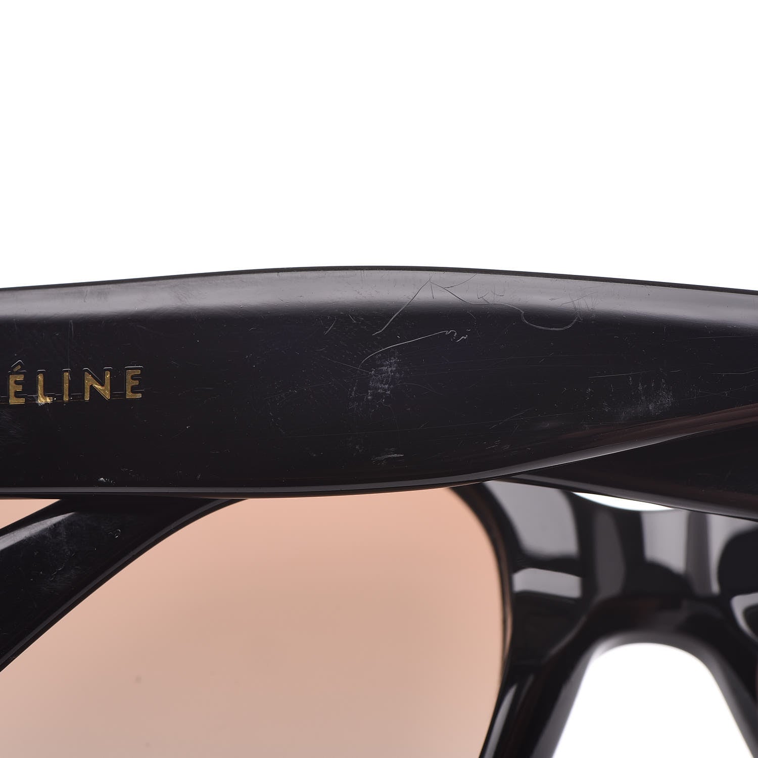 Celine New Audrey Sunglasses CL 41805/S Black 7 of 10