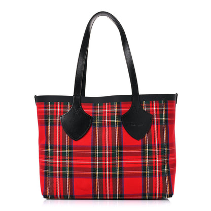 Burberry Vintage Check Medium The Giant Reversible Tote Antique Yellow Bright Red 2 of 21