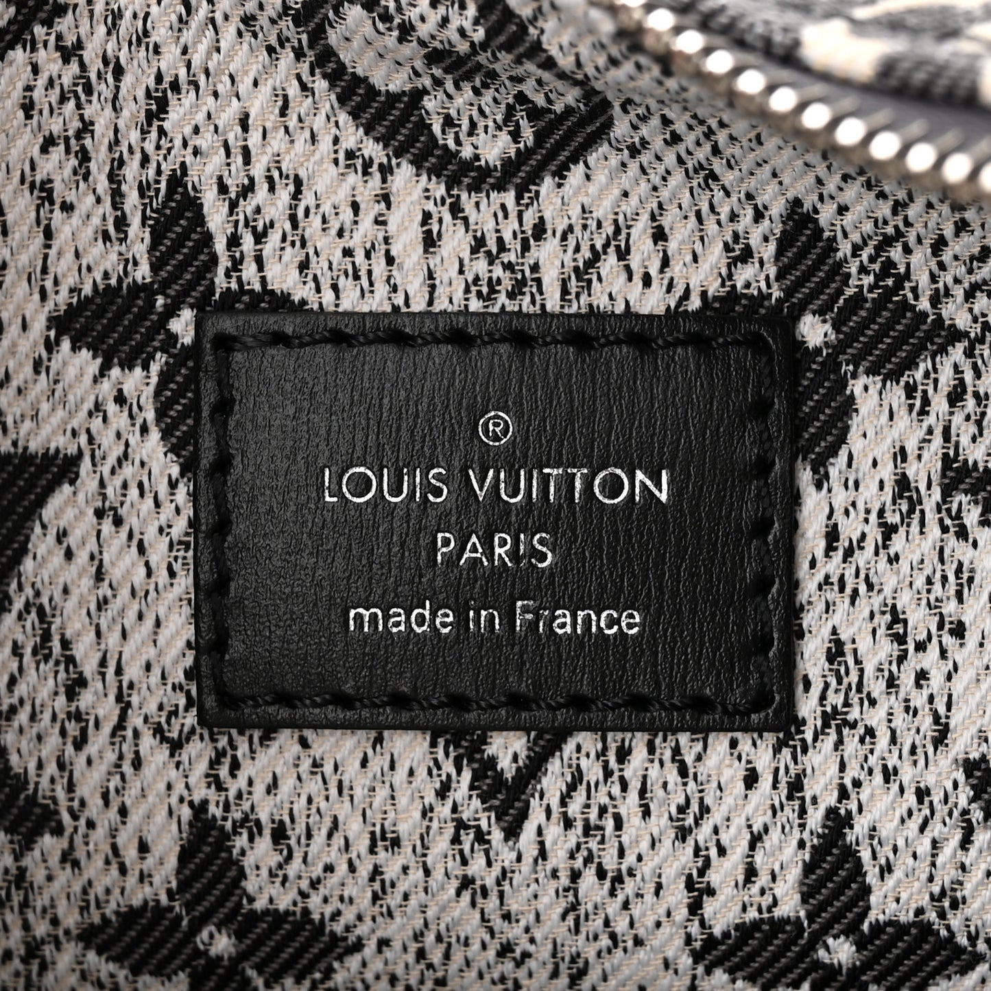 Monogram Jacquard Denim Loop Black