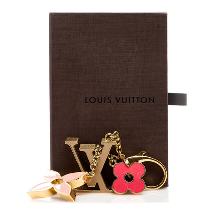 Louis Vuitton Fleur De Monogram Bag Charm Pink 6 of 6