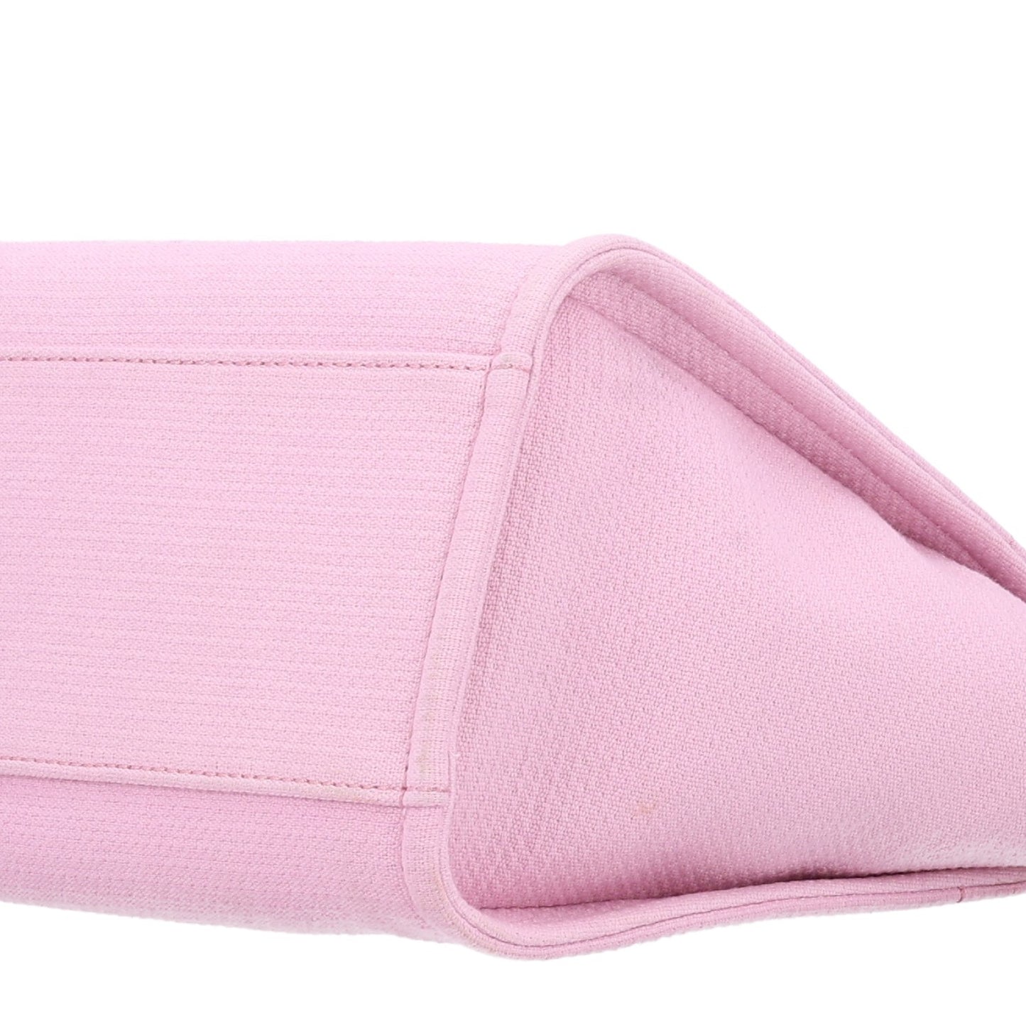 Mixed Fibers Small Deauville Tote Dark Pink