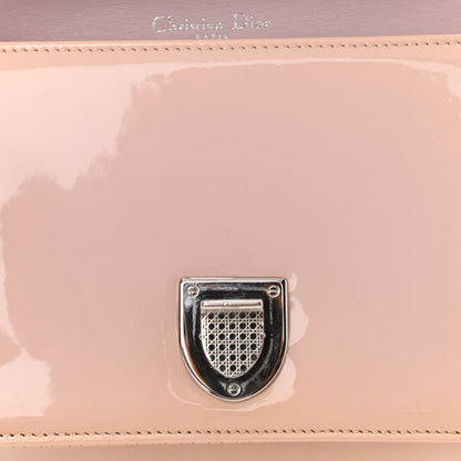 Christian Dior Patent Micro-Cannage Small Diorama Flap Bag Pink 12 of 22