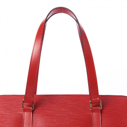 Louis Vuitton Epi Soufflot Castillan Red 7 of 9