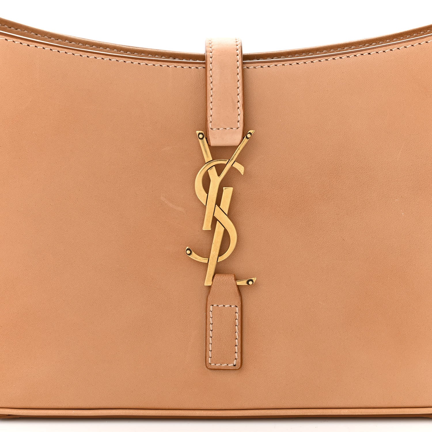 Saint Laurent Smooth Calfskin Le 5 A 7 Hobo Brown 8 of 13