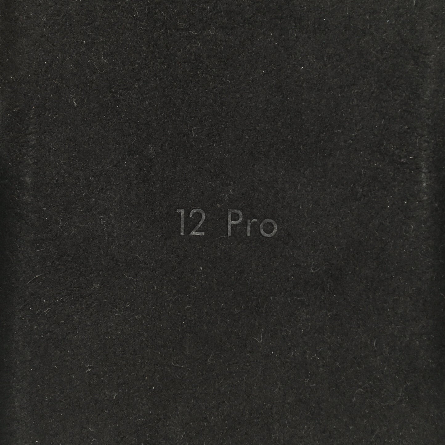 Monogram iPhone 12/12 Pro Bumper Black