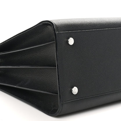 Saint Laurent Grained Calfskin Small Sac De Jour Black 9 of 10