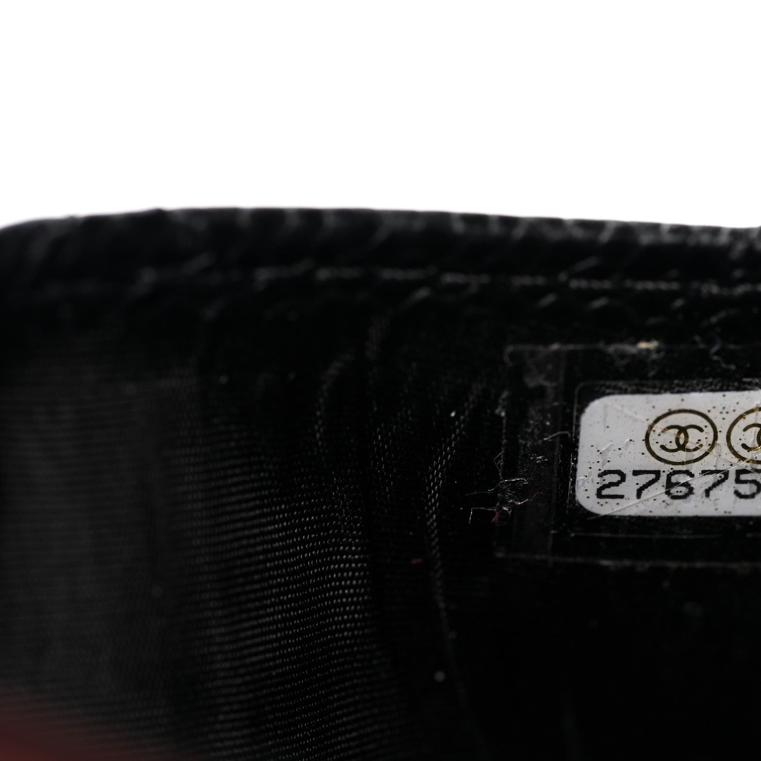 Chanel Caviar Quilted Card Holder Black 8 of 9