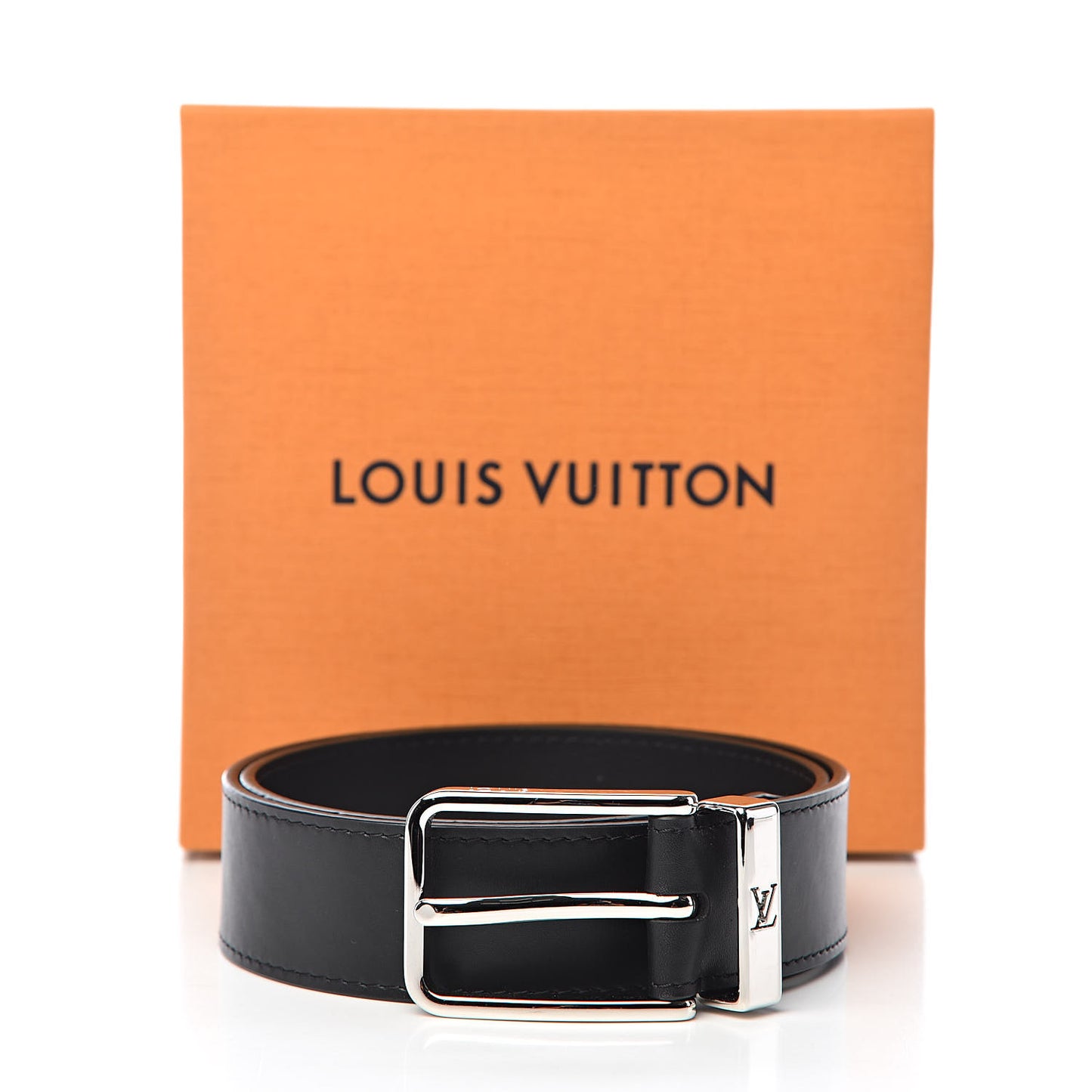 Calfskin 35mm Pont Neuf Belt 75 30 Black