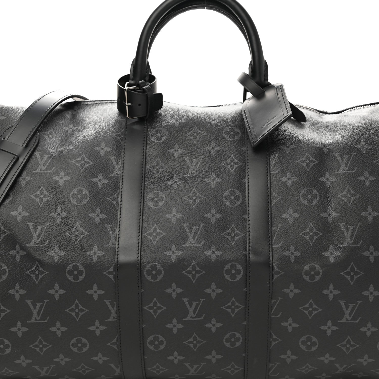 Louis Vuitton Monogram Eclipse Keepall Bandouliere 55 7 of 10
