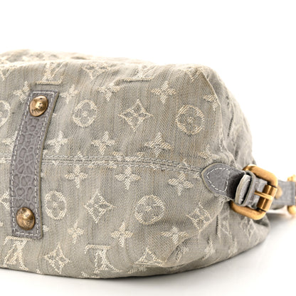 Louis Vuitton Denim Neo Cabby MM Grey 9 of 10