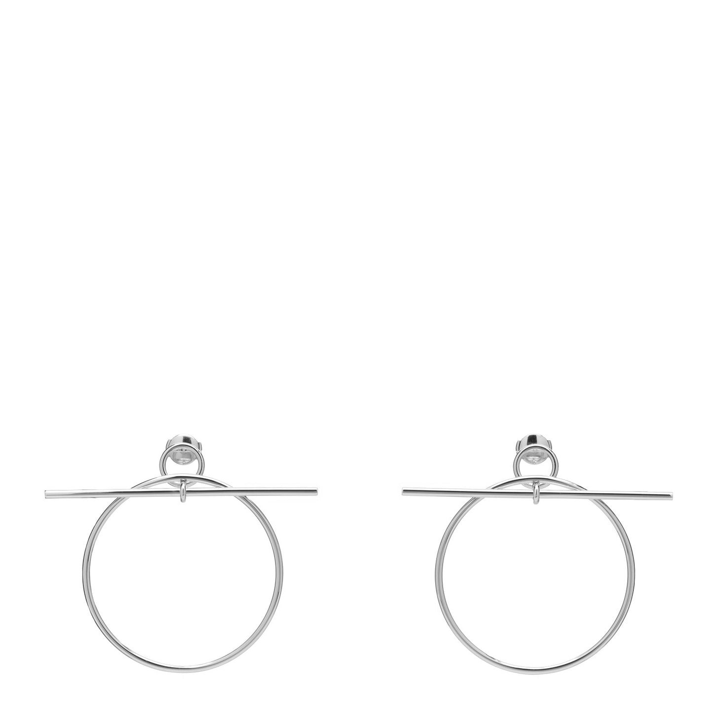 Sterling Silver MM Loop Earrings